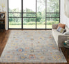 Ancient Boundaries Aquilla AQU-03 Pearl Grey/Multi Area Rug Room Scene Image