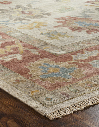 Ancient Boundaries Aquilla AQU-05 Parchment/Spice Area Rug Corner Image