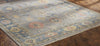 Ancient Boundaries Aquilla AQU-09 Soft Grey/Blue Area Rug Close Up Image