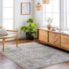 Livabliss Aida AAD-2301 Taupe Area Rug Room Scene Feature