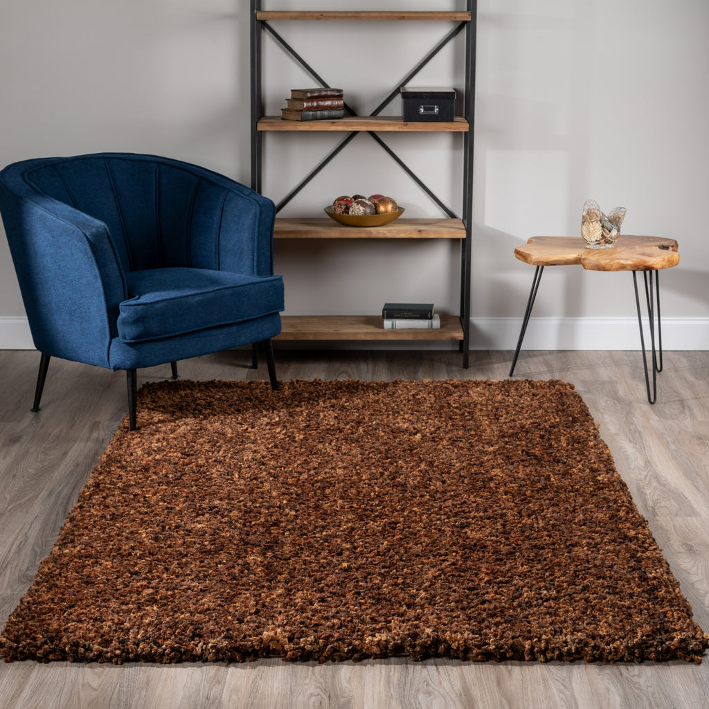 Piper Looms Alpha AAL31 Brown Area Rug Lifestyle Image Feature