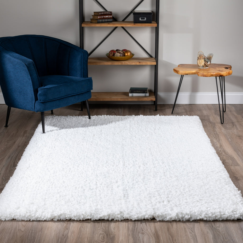Piper Looms Alpha AAL31 Snow Area Rug Lifestyle Image Feature