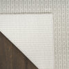 Nourison Atlantic Avenue AAV01 Grey Area Rug by DKNY Corner Image