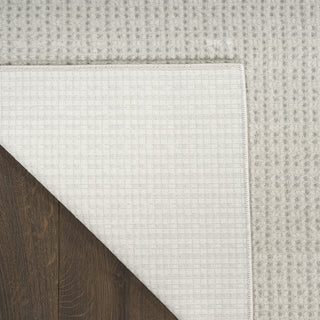 Nourison Atlantic Avenue AAV01 Grey Area Rug by DKNY Corner Image