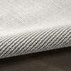 Nourison Atlantic Avenue AAV01 Ivory Black Area Rug by DKNY Corner Image