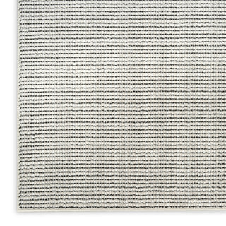 Nourison Atlantic Avenue AAV01 Ivory Black Area Rug by DKNY Texture Image