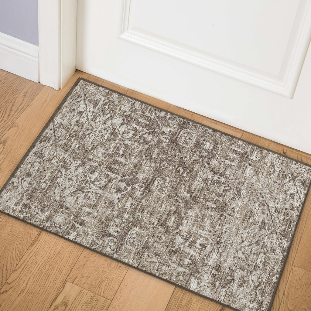 Dalyn Aberdeen AB1 Fudge Area Rug Scatter Lifestyle Image Feature