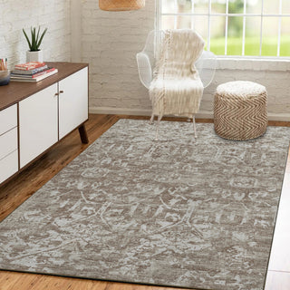 Dalyn Aberdeen AB1 Mushroom Area Rug Lifestyle Image Feature