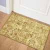 Dalyn Aberdeen AB2 Gold Area Rug Scatter Lifestyle Image Feature