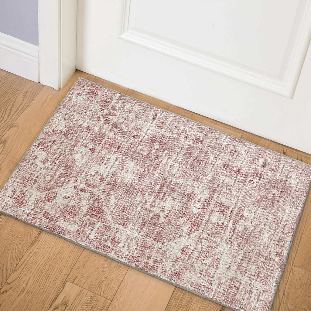 Dalyn Aberdeen AB2 Rose Area Rug Scatter Lifestyle Image Feature