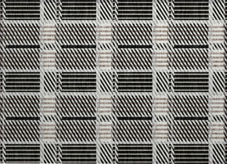 Piper Looms Chantille Plaid ACN1000 Black Machine Washable Area Rug Scatter Main Image