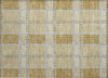 Piper Looms Chantille Plaid ACN1000 Gold Machine Washable Area Rug Scatter Main Image