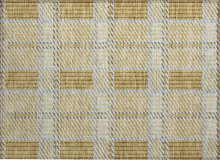 Piper Looms Chantille Plaid ACN1000 Gold Machine Washable Area Rug Scatter Main Image