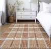Piper Looms Chantille Plaid ACN1000 Paprika Machine Washable Area Rug Lifestyle Image Feature
