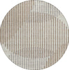 Piper Looms Chantille Circles ACN1001 Beige Machine Washable Area Rug Round Main Image