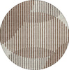 Piper Looms Chantille Circles ACN1001 Brown Machine Washable Area Rug Round Main Image