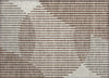 Piper Looms Chantille Circles ACN1001 Brown Machine Washable Area Rug Scatter Main Image