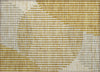Piper Looms Chantille Circles ACN1001 Gold Machine Washable Area Rug Scatter Main Image