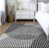 Piper Looms Chantille Circles ACN1001 Gray Machine Washable Area Rug Lifestyle Image Feature