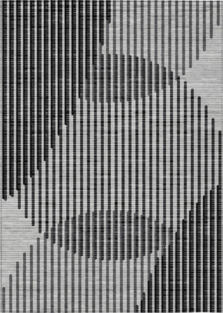 Piper Looms Chantille Circles ACN1001 Gray Machine Washable Area Rug main image