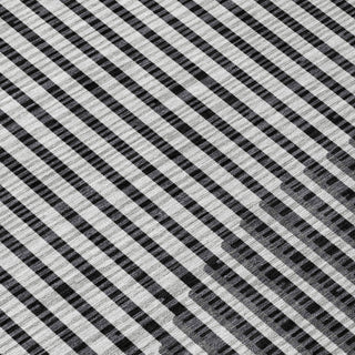 Piper Looms Chantille Circles ACN1001 Gray Machine Washable Area Rug Swatch Image