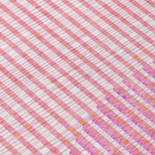 Piper Looms Chantille Circles ACN1001 Pink Machine Washable Area Rug Swatch Image