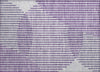 Piper Looms Chantille Circles ACN1001 Purple Machine Washable Area Rug Scatter Main Image