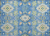 Piper Looms Chantille Oriental ACN1002 Blue Machine Washable Area Rug Scatter Main Image