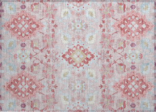 Piper Looms Chantille Oriental ACN1002 Blush Machine Washable Area Rug Scatter Main Image