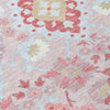 Piper Looms Chantille Oriental ACN1002 Blush Machine Washable Area Rug Swatch Image