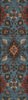 Piper Looms Chantille Oriental ACN1002 Denim Machine Washable Area Rug Runner Main Image