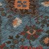 Piper Looms Chantille Oriental ACN1002 Denim Machine Washable Area Rug Swatch Image