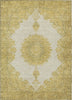 Piper Looms Chantille Oriental ACN1003 Gold Machine Washable Area Rug main image