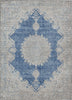 Piper Looms Chantille Oriental ACN1003 Navy Machine Washable Area Rug main image