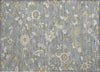 Piper Looms Chantille Floral ACN1006 Gray Machine Washable Area Rug Scatter Main Image
