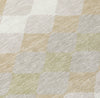 Piper Looms Chantille Geometric ACN1007 Beige Machine Washable Area Rug Swatch Image