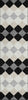 Piper Looms Chantille Geometric ACN1007 Black Machine Washable Area Rug Runner Main Image