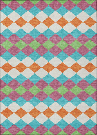 Piper Looms Chantille Geometric ACN1007 Blush Machine Washable Area Rug main image