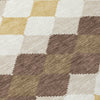 Piper Looms Chantille Geometric ACN1007 Brown Machine Washable Area Rug Swatch Image