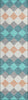 Piper Looms Chantille Geometric ACN1007 Teal Machine Washable Area Rug Runner Main Image