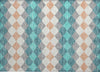 Piper Looms Chantille Geometric ACN1007 Teal Machine Washable Area Rug Scatter Main Image