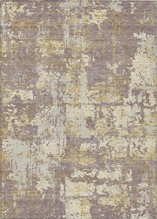 Piper Looms Chantille Abstract ACN1008 Lavender Machine Washable Area Rug main image