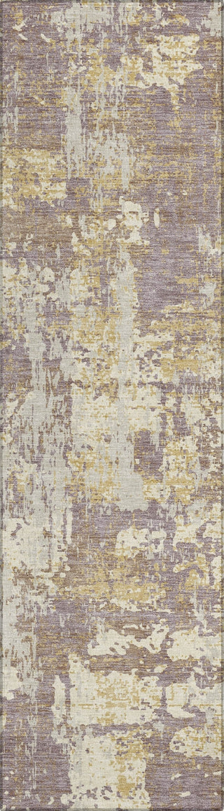 Piper Looms Chantille Abstract ACN1008 Lavender Machine Washable Area Rug Runner Main Image