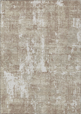 Piper Looms Chantille Abstract ACN1008 Taupe Machine Washable Area Rug main image