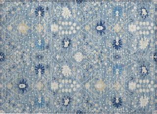 Piper Looms Chantille Traditional ACN1009 Denim Machine Washable Area Rug Scatter Main Image