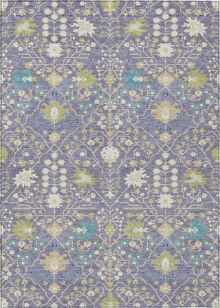Piper Looms Chantille Traditional ACN1009 Lavender Machine Washable Area Rug main image