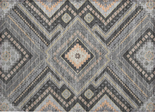 Piper Looms Chantille Tribal ACN1010 Gray Machine Washable Area Rug Scatter Main Image