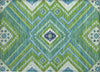 Piper Looms Chantille Tribal ACN1010 Lime Machine Washable Area Rug Scatter Main Image