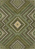 Piper Looms Chantille Tribal ACN1010 Olive Machine Washable Area Rug main image