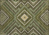 Piper Looms Chantille Tribal ACN1010 Olive Machine Washable Area Rug Scatter Main Image